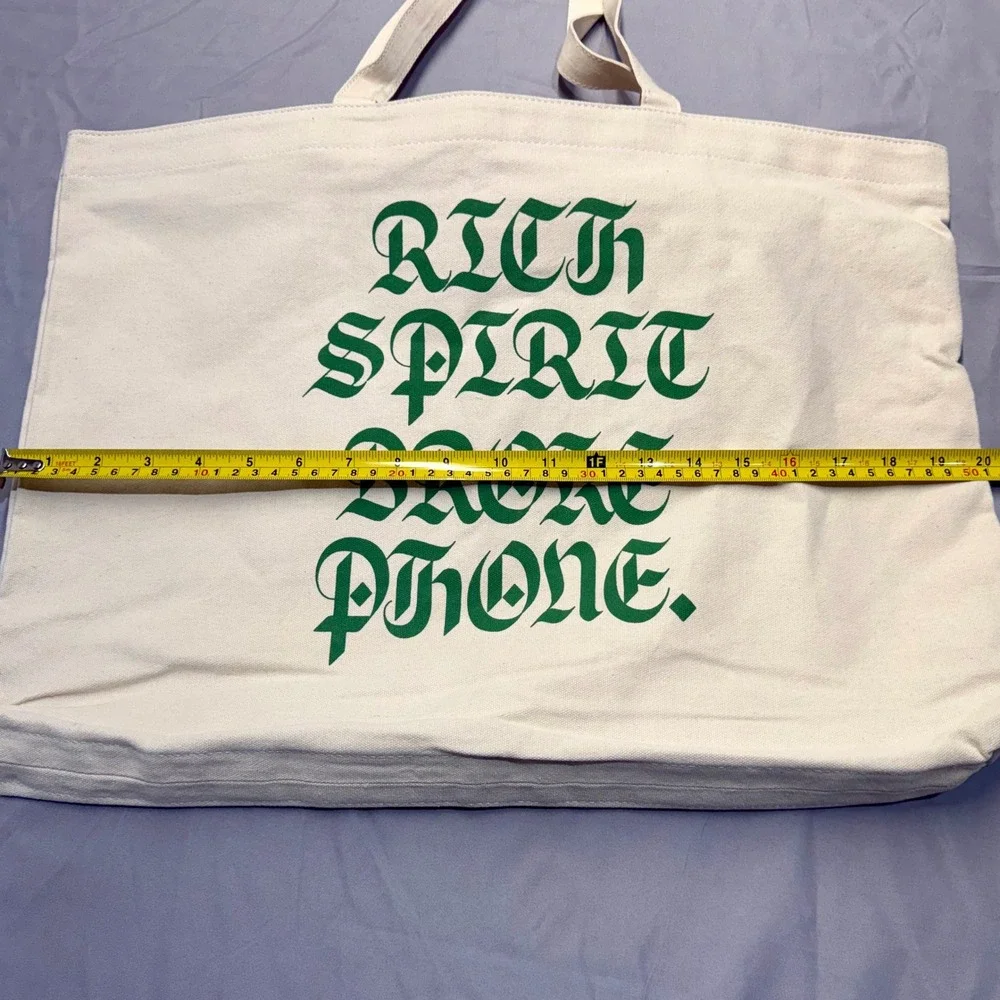 NWOT Kendrick Lamar Big Steppers Tour Tote Bag 2022 Rich‎ Spirit Broke Phone